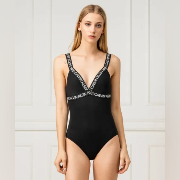 Calvin Klein Tops - Calvin Klein Women's Bodysuit Black Small